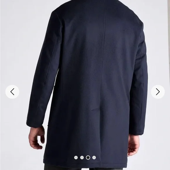 Loro Piana by Harry Rosen virgin wool overcoat - Picture 3 of 4